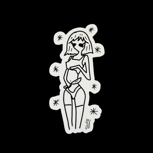 KNIFEGRL sticker